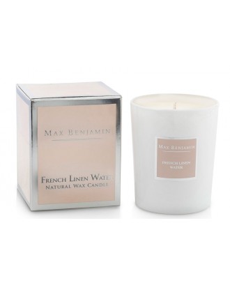 Lumanare parfumata, 125 g, French Linen - MAX BENJAMIN
